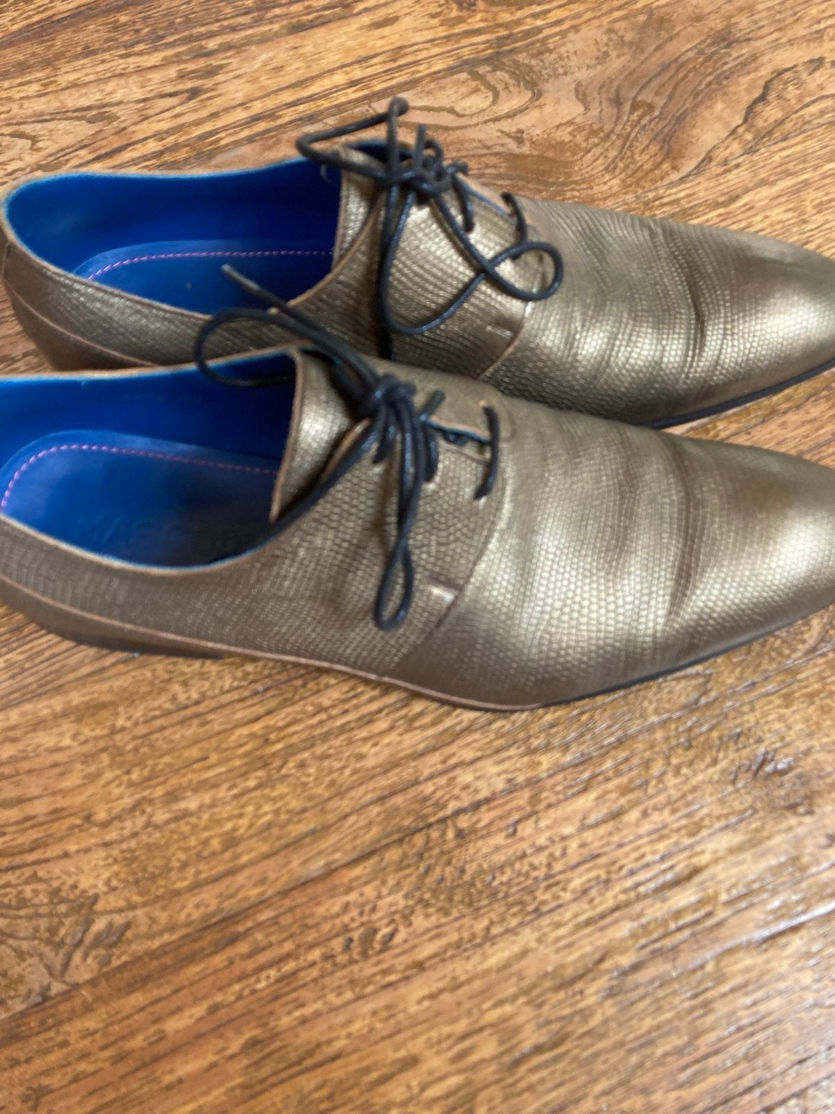 Mascolori Nette Schoenen Maat 40 - Goudkleurig, Ophalen of Verzenden, Zo goed als nieuw, Overige kleuren, Veterschoenen
