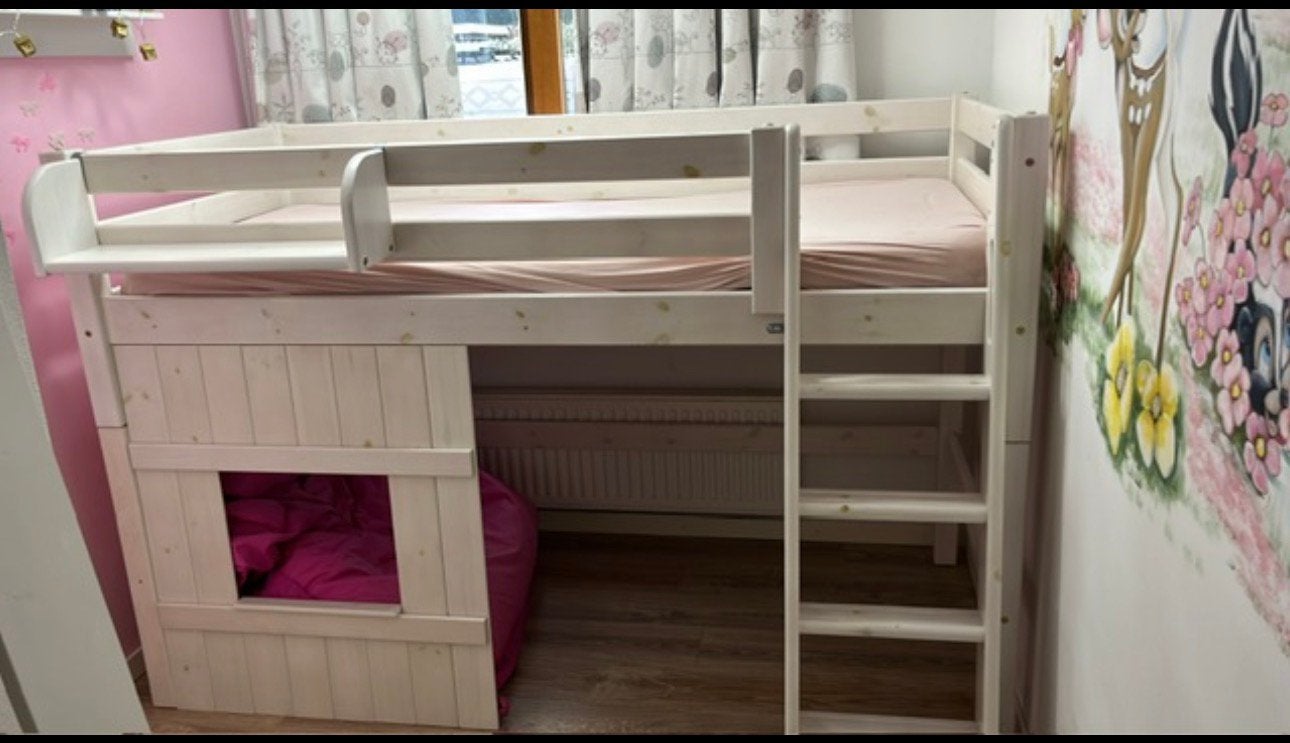 Kinder (half) hoogslaper, Ophalen, Zo goed als nieuw, Hoogslaper