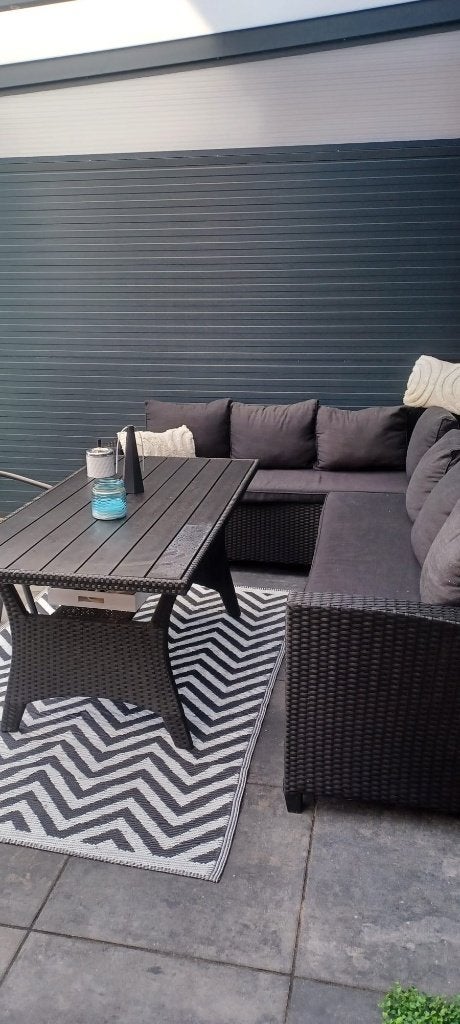 tuinmeubels 1,43 x 0,74, Ophalen, Zo goed als nieuw, Loungeset, Wicker