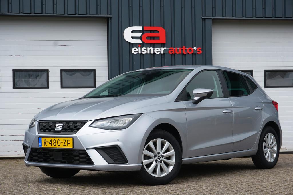 SEAT Ibiza 1.0 TSI Style Connect | STOELVERW. | CLIMATE | AP, Voorwielaandrijving, Stof, Met garantie (alle), 1054 kg