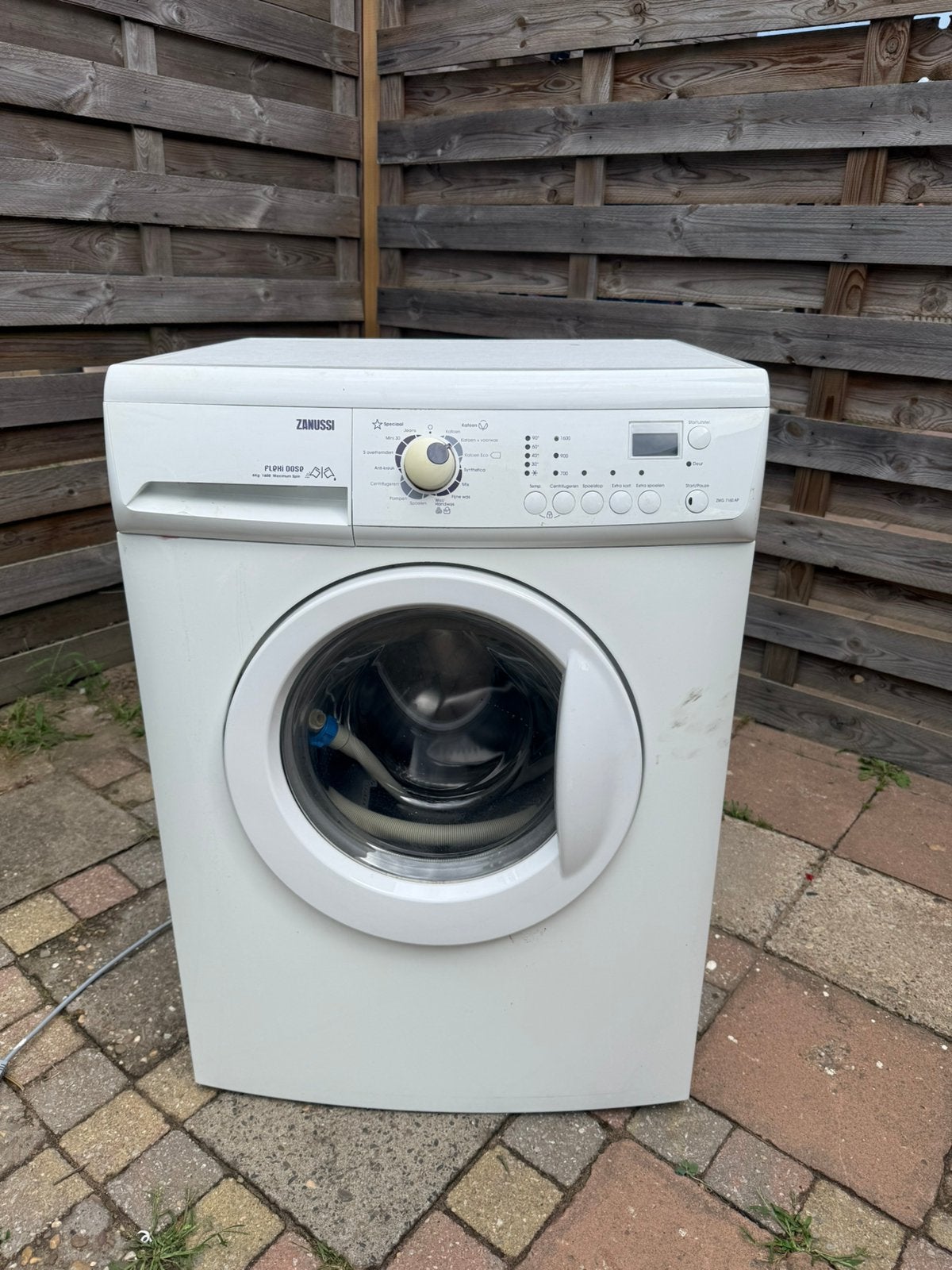 Wasmachine, Witgoed en Apparatuur, Ophalen, 1200 tot 1600 toeren, Gebruikt, 4 tot 6 kg