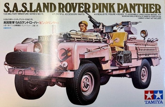 Coelianmodels, Tamiya 35076, SAS Land Rover, 1/35, € 19,99, Tank, 1:32 tot 1:50, Nieuw, Ophalen of Verzenden