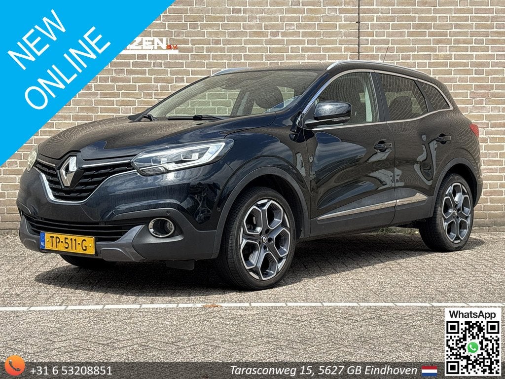 Renault Kadjar 1.2 TCe Bose | Leder | Climate | Cruise | Nav, Auto's, Renault, Voorwielaandrijving, Kadjar, Gebruikt, 4 cilinders