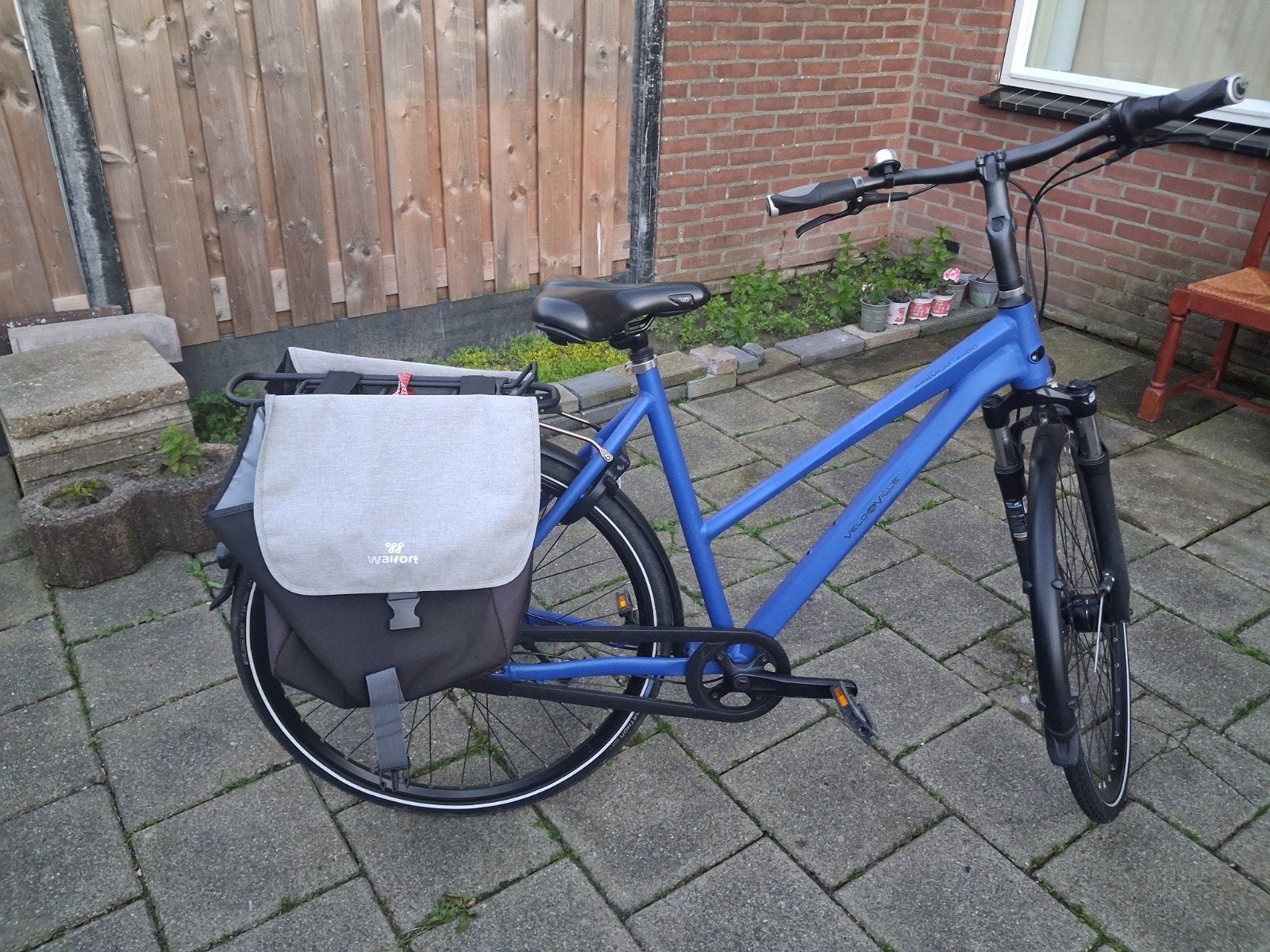 Velo de Ville A400 Trekkingfiets - Royal Blauw Mat, Ophalen, Gebruikt, Overige merken