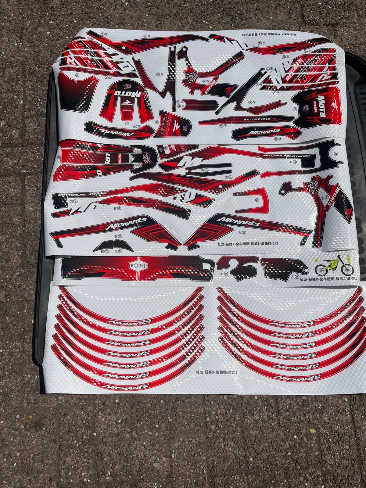 Surron Alienarts Custom Decals, Ophalen of Verzenden, Nieuw, Overige typen