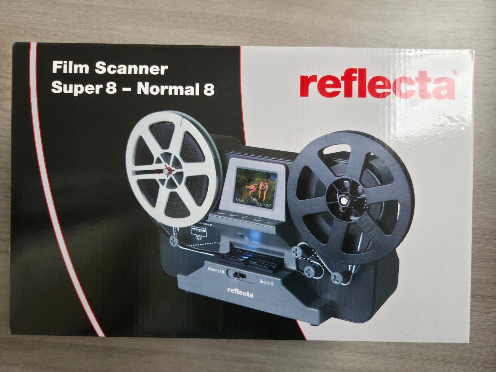 Reflecta Film Scanner Super 8 - Normal 8, Overige merken, Overige typen, Overige soorten, Zo goed als nieuw
