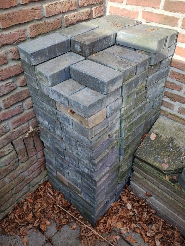 Gebruikte betonklinkers 21x10x6cm, Ophalen, Overige materialen, Gebruikt, Overige typen