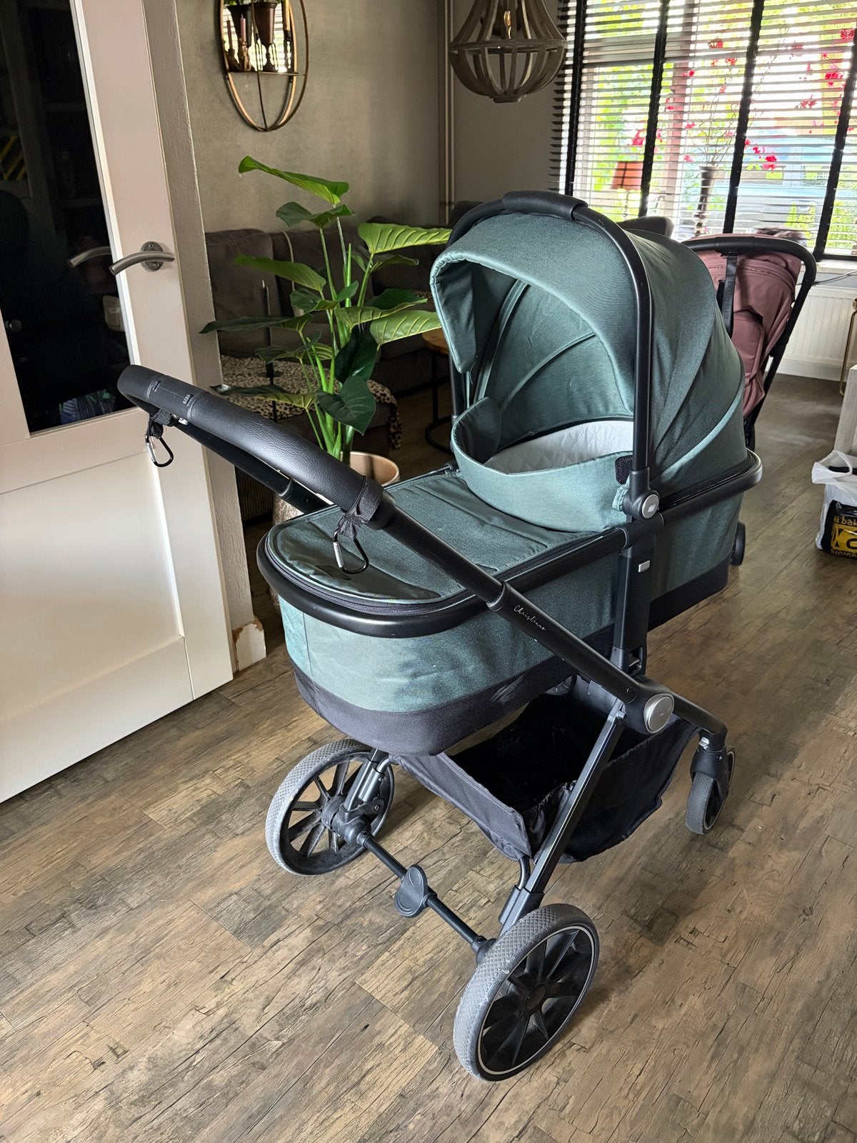 Cangaroo Cristiano 3-in-1 Kinderwagen, Overige merken, Ophalen of Verzenden, Zo goed als nieuw, Combiwagen