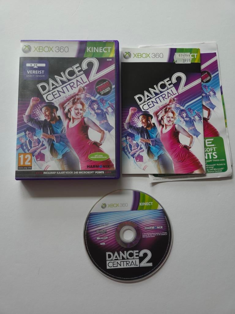 Xbox 360 - Dance Central 2, Spelcomputers en Games, Games | Xbox 360, Muziek, Ophalen of Verzenden, Zo goed als nieuw, 3 spelers of meer