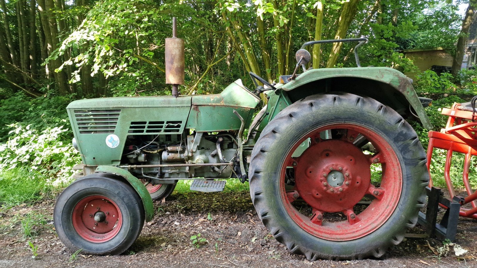Deutz 6006   met kenteken, Bedrijf, Te koop