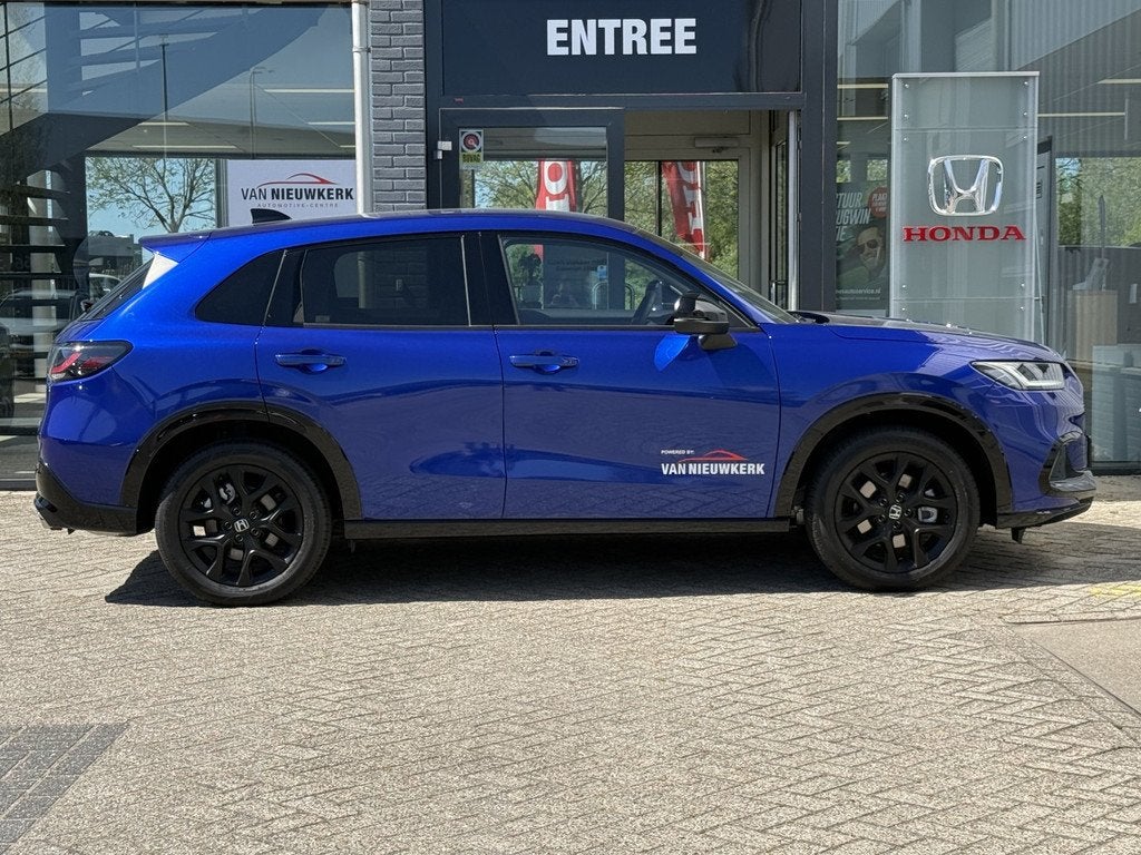 HONDA Zr-V 2.0 e:HEV Automaat Sport | Carplay & Android | Na, Auto's, 12 maanden, Gebruikt, 4 cilinders, Blauw