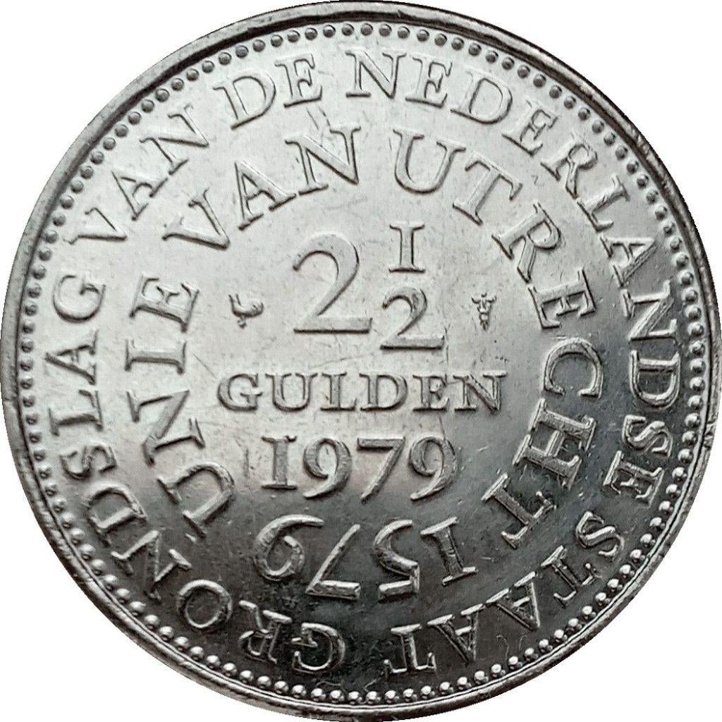 2 gulden 50,unie van utrecht, Ophalen of Verzenden, Koningin Juliana, 2½ gulden