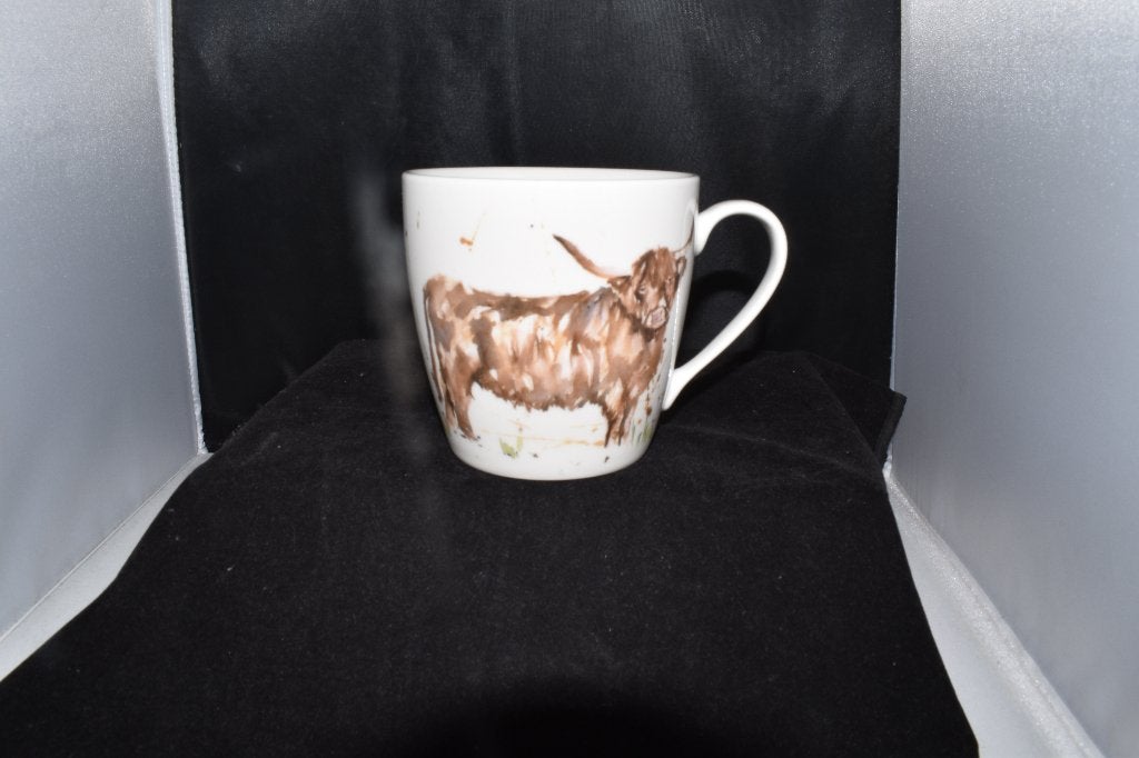 Oorbekers Schotse Hooglander Country Life servies, Info@detagrijn.com, Overige materialen, Rijksweg 24, 6996AC Drempt, Overige typen