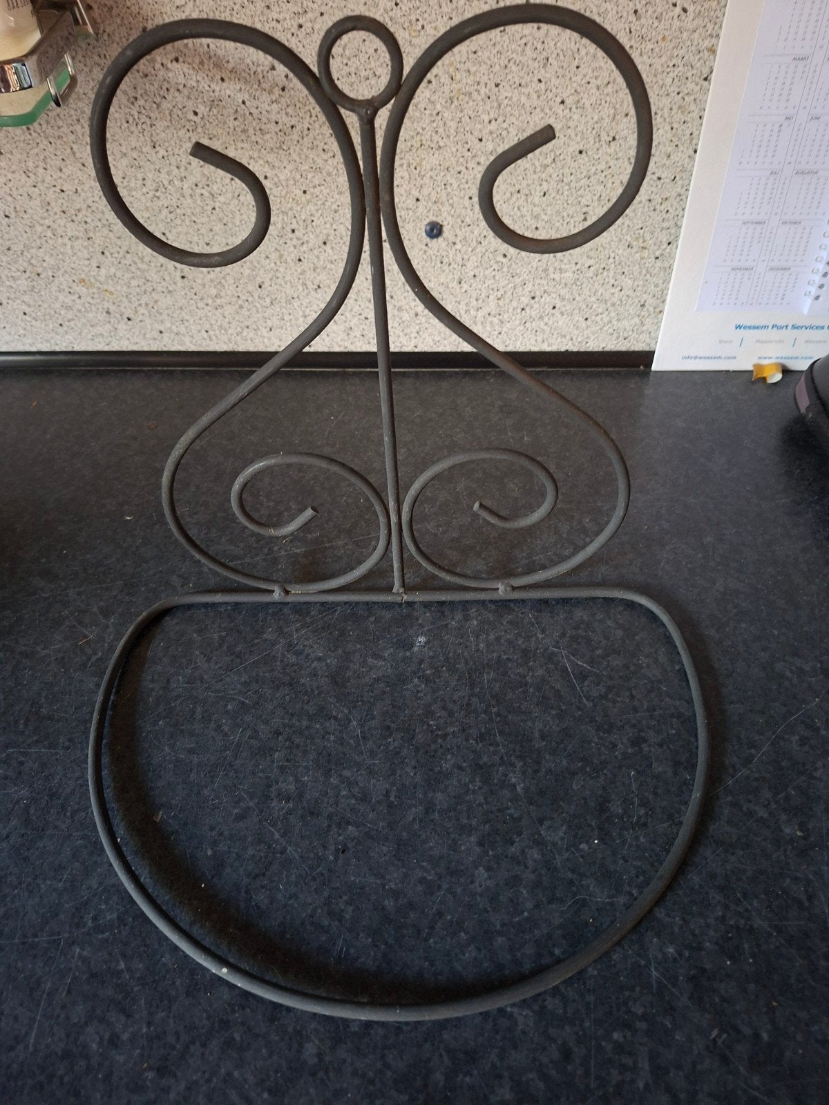 3 stuks gietijzeren plantenbak houders, Ophalen, Gebruikt, Minder dan 30 cm, Minder dan 60 cm