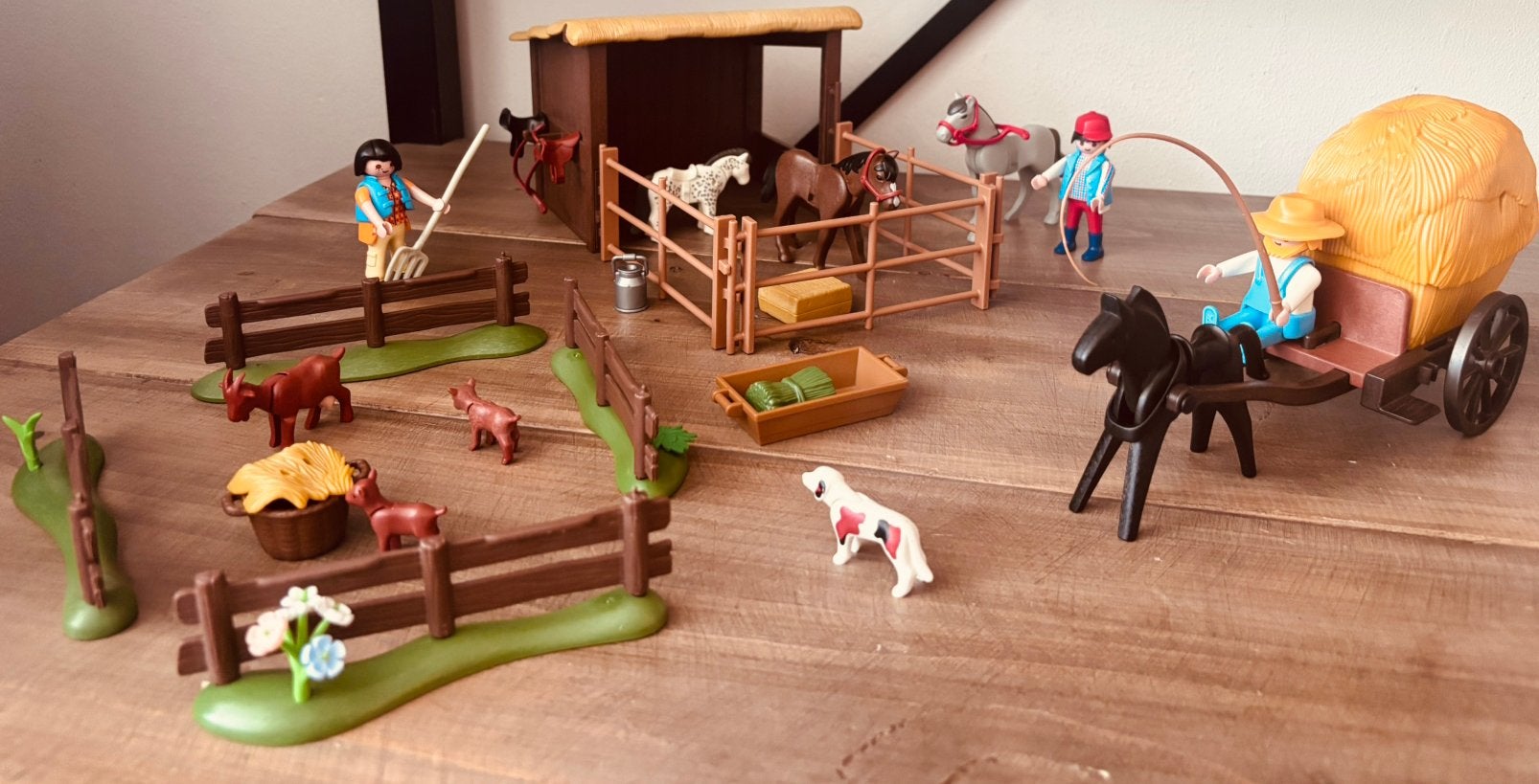 Playmobil Boerderij Set met Dieren en Figuren, Verzamelen, Speelgoed, Ophalen of Verzenden, Gebruikt