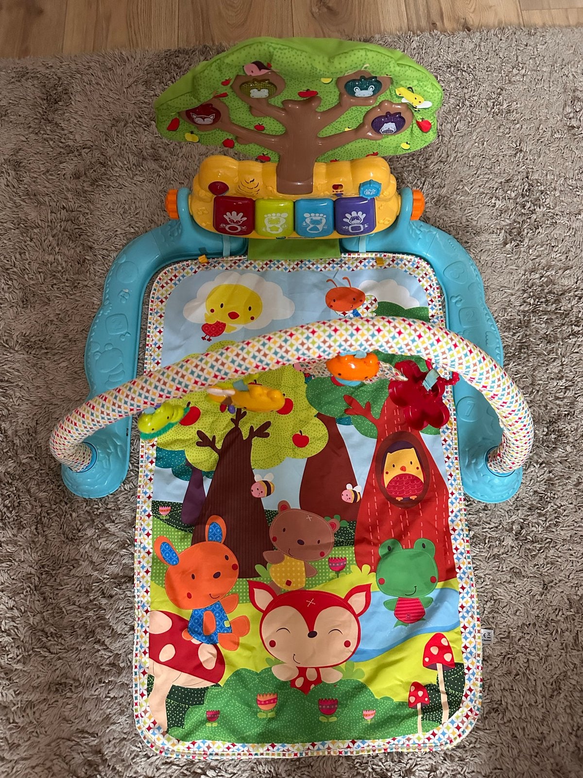 VTech Dierenvriendjes Speelmat - Zo goed als nieuw, Ophalen of Verzenden, Zo goed als nieuw, Speelkleed, Met licht