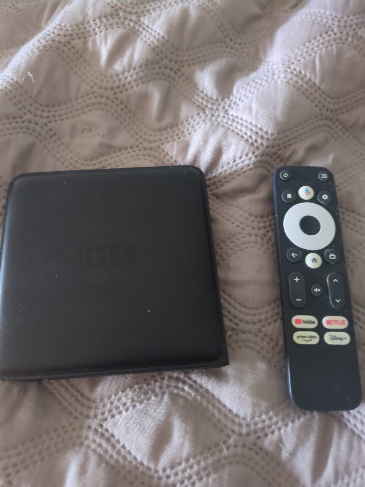Kinhank G1 Android TV Box met afstandsbediening, Ophalen of Verzenden, Gebruikt, HDMI, Zonder harde schijf