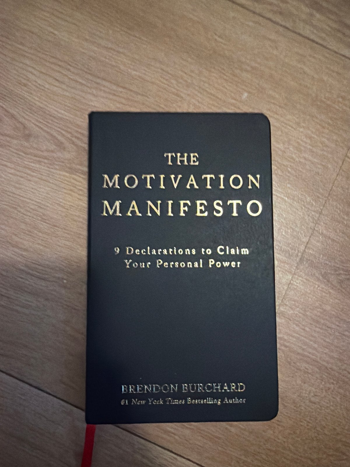 The Motivation Manifesto - Brendon Burchard, Ophalen of Verzenden, Zo goed als nieuw