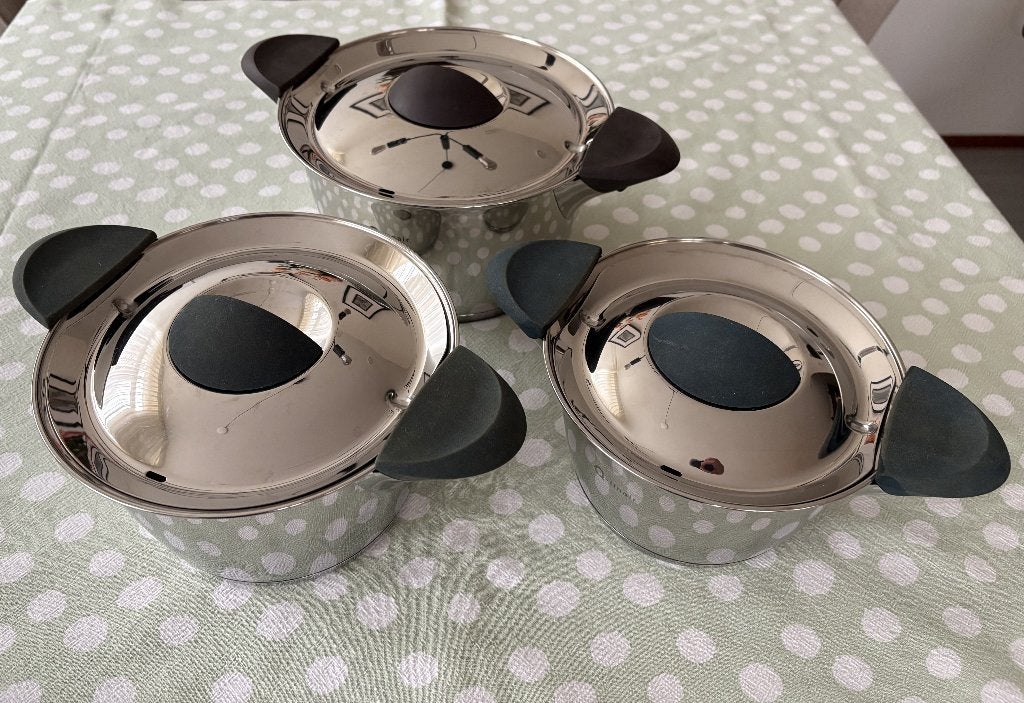 BK Q-Linair Classic pannenset – 3-delig, Ophalen, Gebruikt, BK, Pannenset