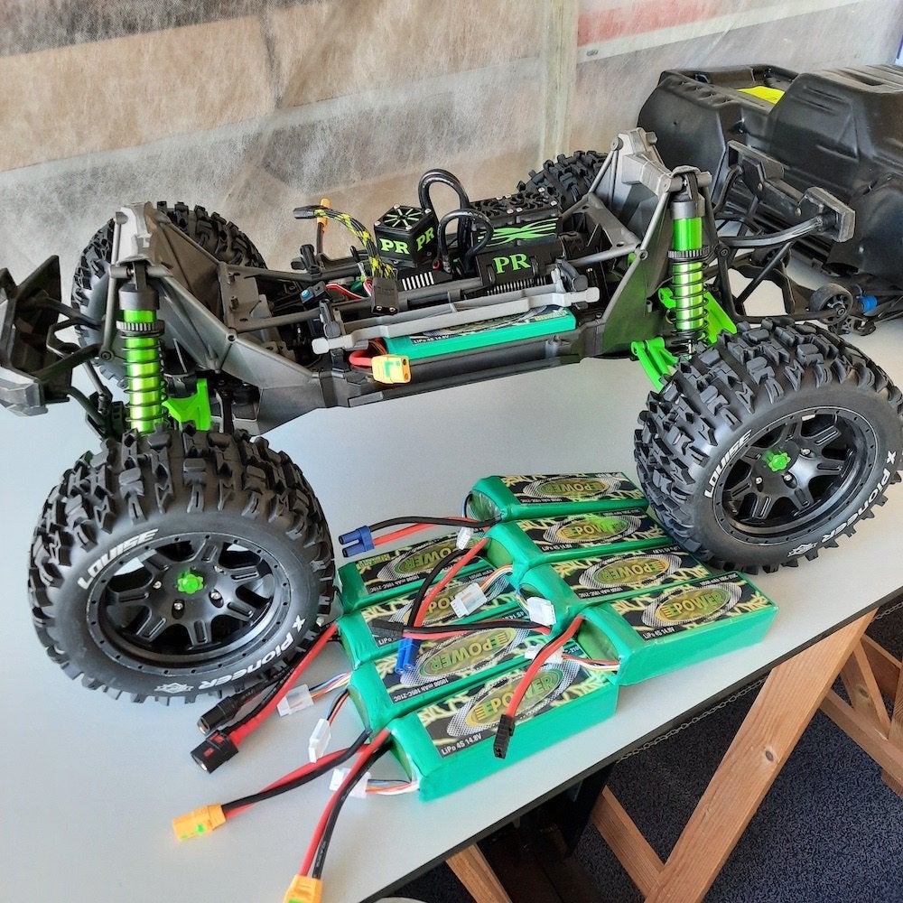 LiPo accu E-POWER 2s/3s/4s Traxxas, Arrma, Losi vanaf €22, Elektro, Auto offroad, Nieuw, Ophalen of Verzenden