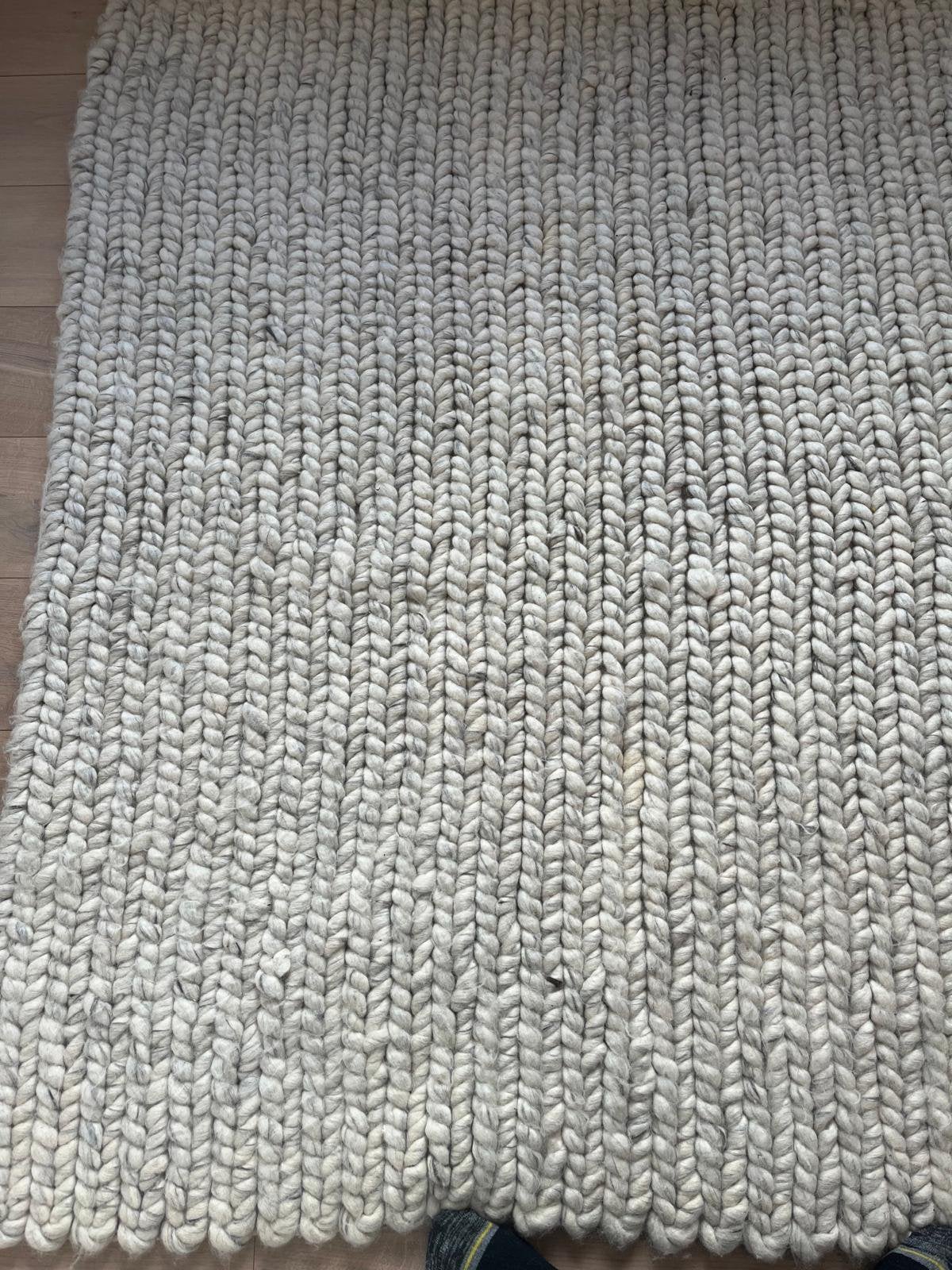 Vloer kleed wol ikea hjortsvang, Ophalen, 150 tot 200 cm, 200 cm of meer, Zo goed als nieuw
