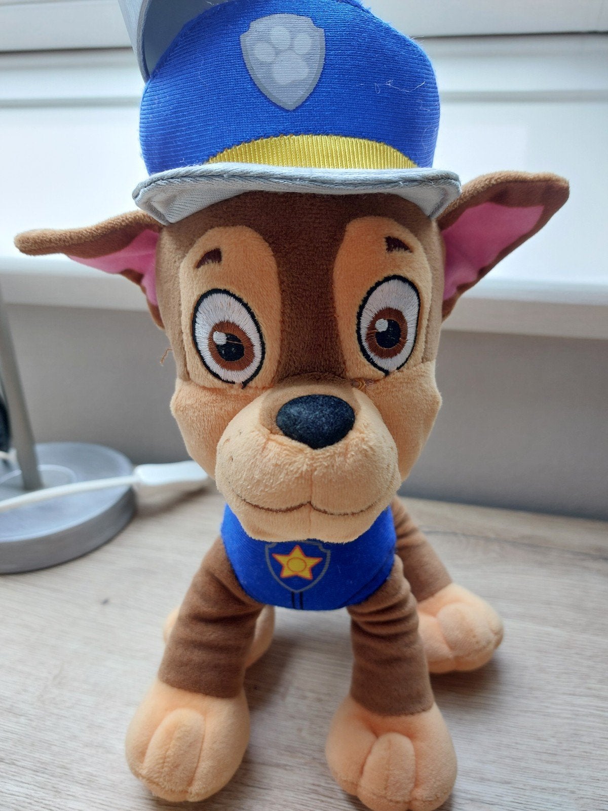 Chase knuffel 30 cm Paw Patrol, Ophalen of Verzenden, Zo goed als nieuw, Hond
