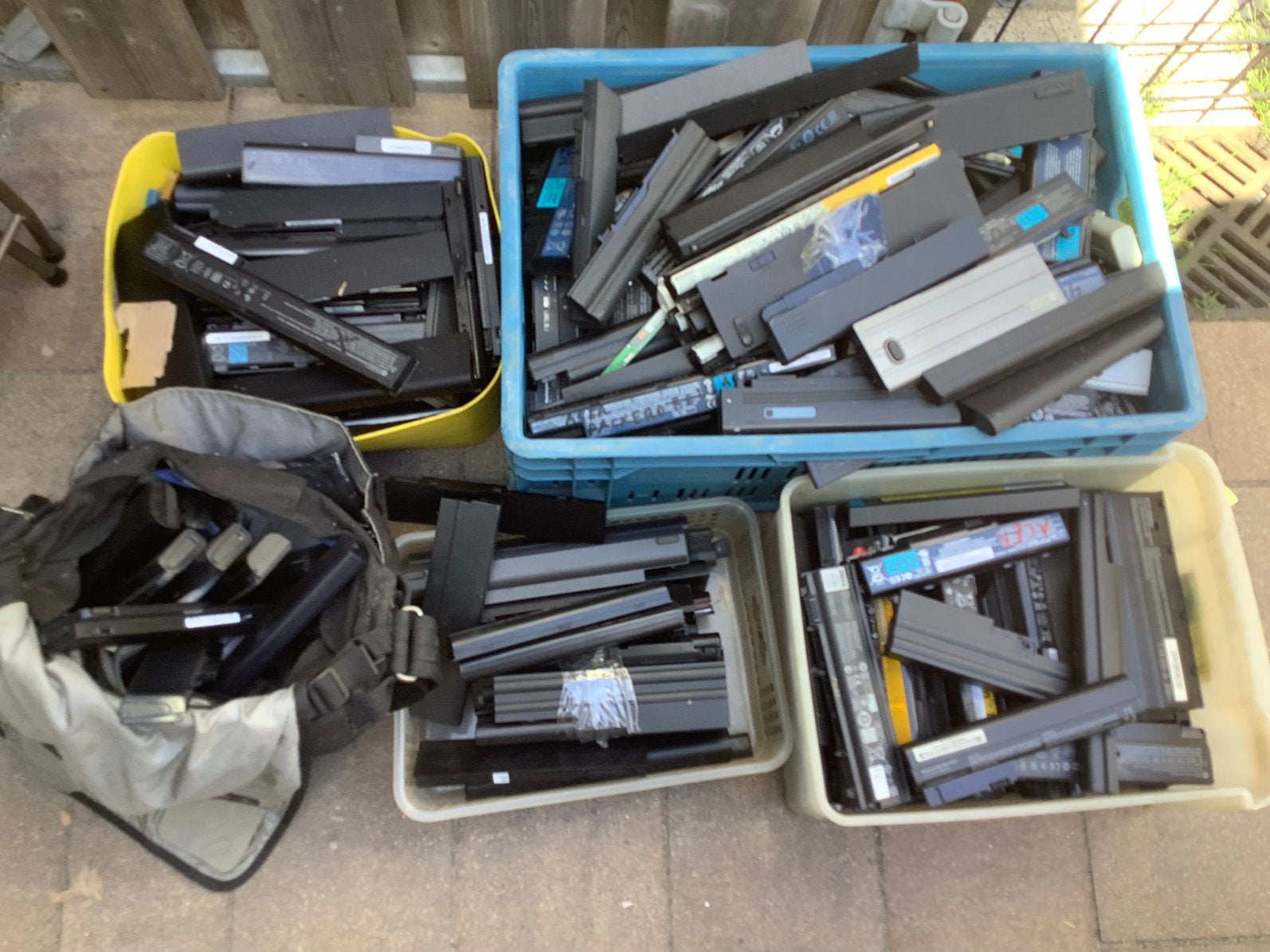🔥 150+ Laptop Lithium ION batterijen 🔥, Ophalen, Zo goed als nieuw