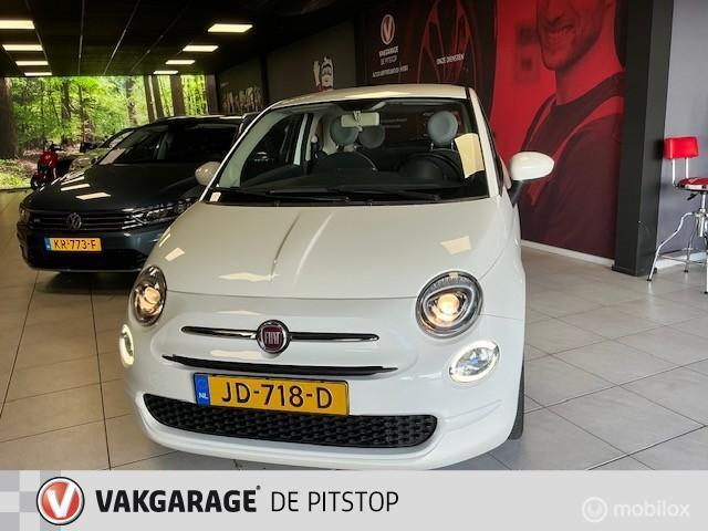 Fiat 500 0.9 TwinAir Turbo Popstar NIEUWSTAAT, Auto's, Fiat, Stof, Gebruikt, Origineel Nederlands, Bedrijf