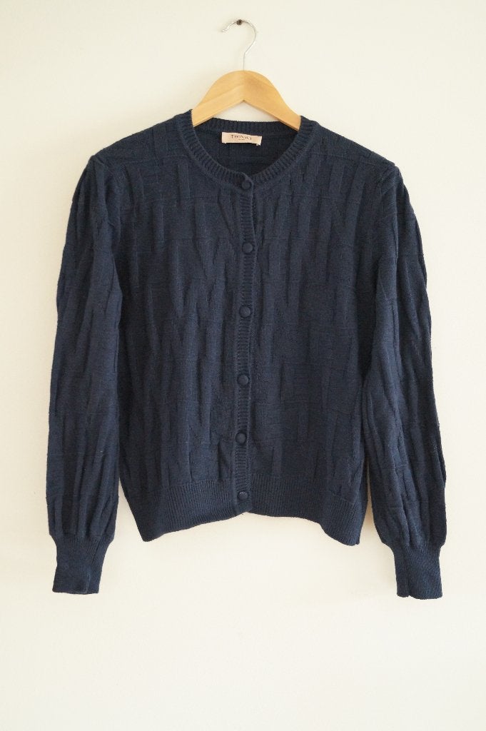 TWIN-SET Vestje Maat 40, Verzenden, Zo goed als nieuw, Maat 38/40 (M), Blauw