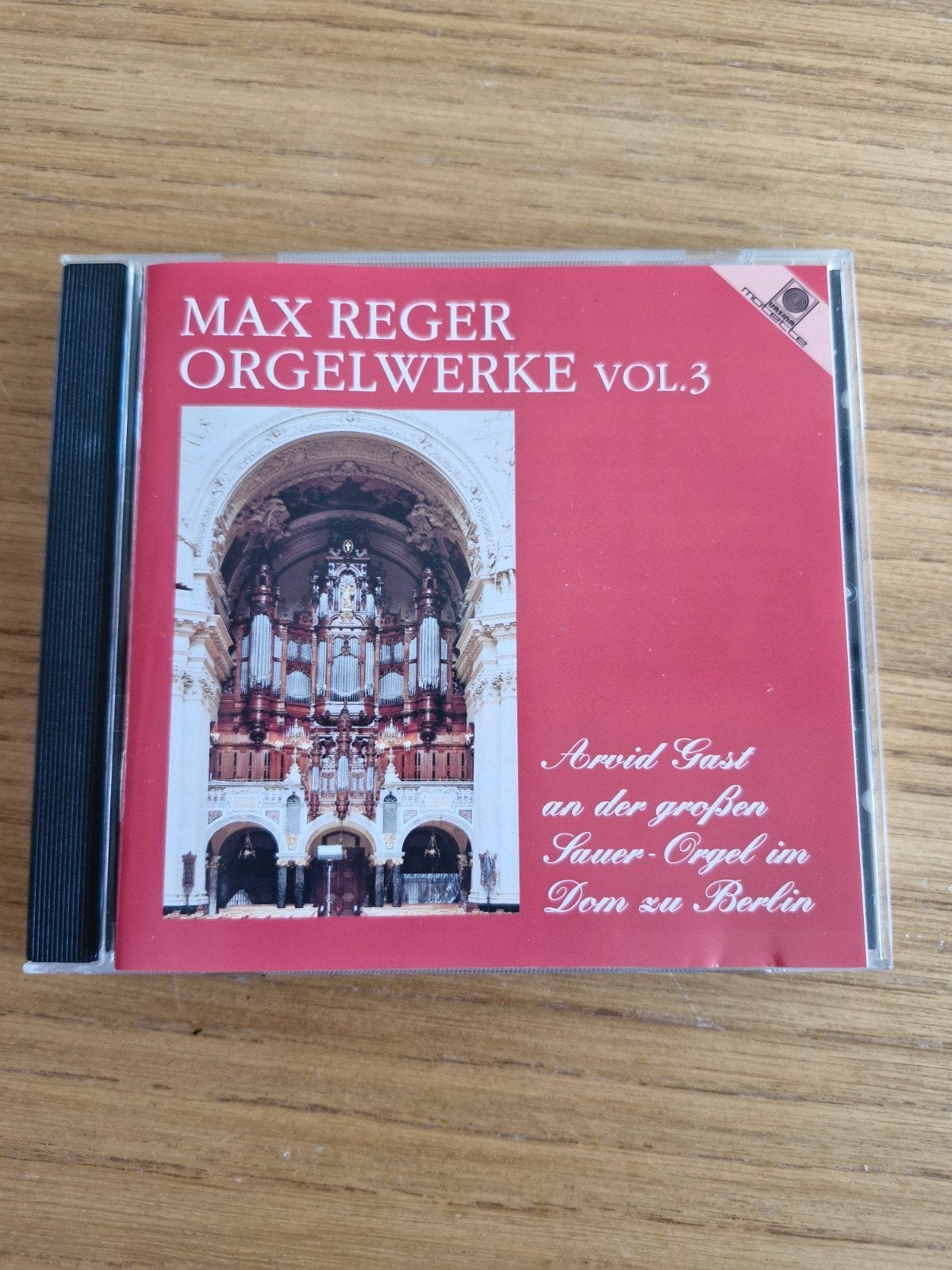 CD: Max Reger Orgelwerke Vol.3 - Arvid Gast Dom zu Berlin, Overige componisten, Ophalen of Verzenden, Zo goed als nieuw, Album