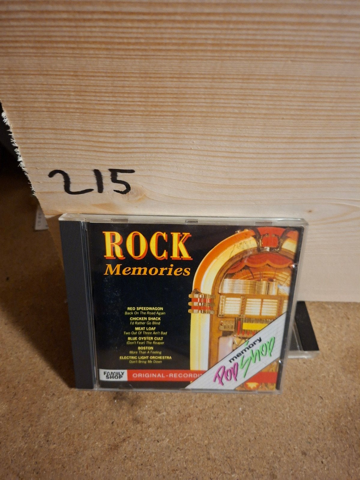 Rock Memories CD - Diverse artiesten, Pop Shop editie, Ophalen of Verzenden, Gebruikt, Classic Rock, Verzamelalbum