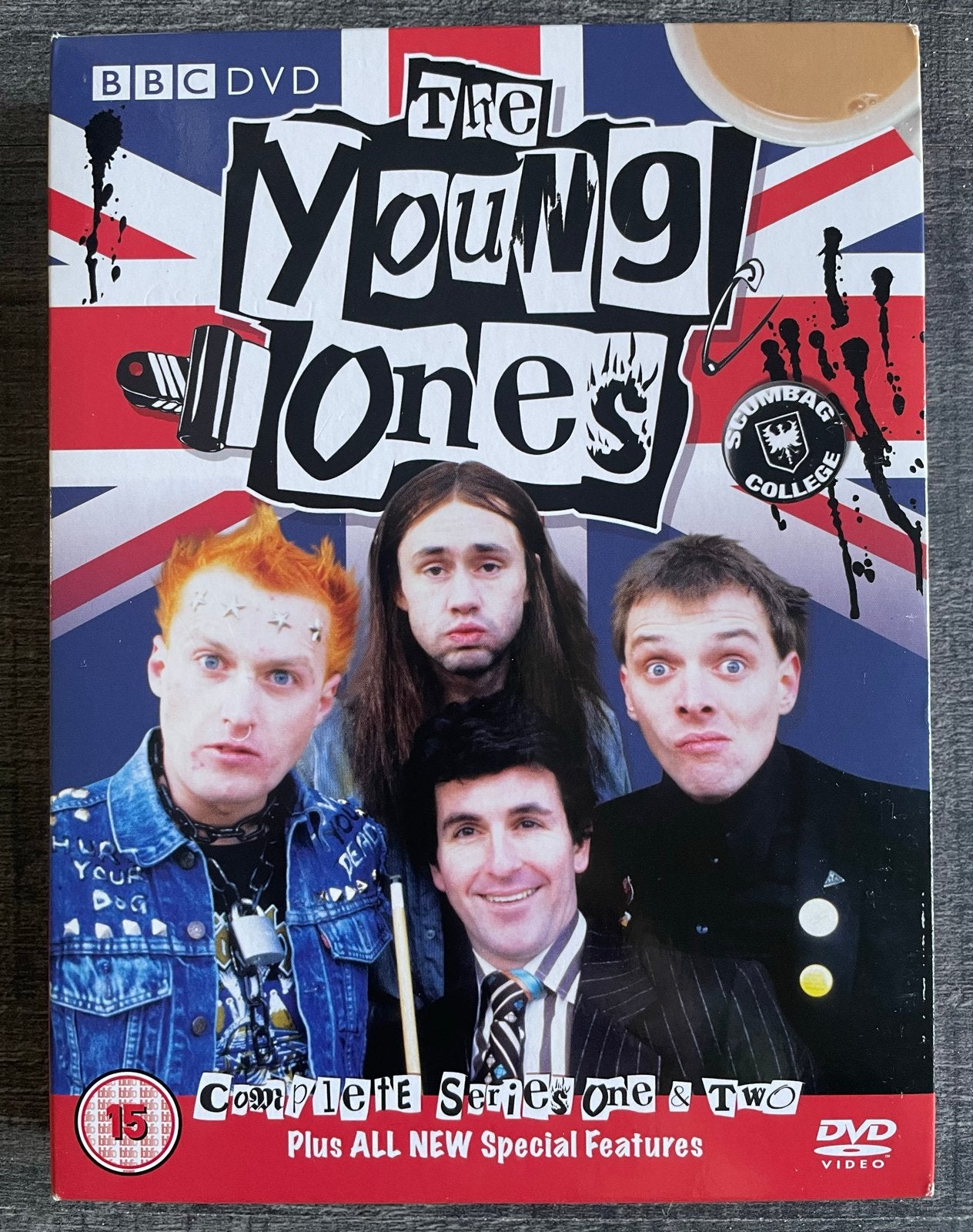 3x DVD BOX The Young Ones Complete Series 1 2 Bonus UK, Vanaf 16 jaar, Engels, Ophalen of Verzenden, Zo goed als nieuw