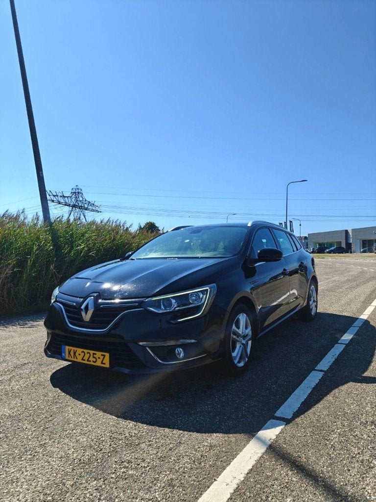 Renault Mégane 1.5 DCI 81KW Estate 2016 Zwart, Voorwielaandrijving, 4 cilinders, Zwart, Origineel Nederlands