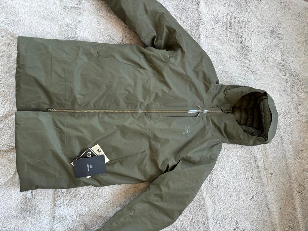 Arc’Teryx Ralle down parka jas, Ophalen of Verzenden, Nieuw, Groen