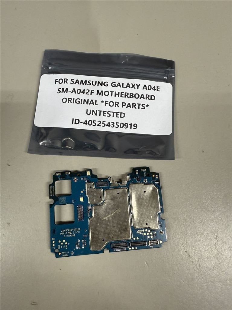 Samsung galaxy A04E SM-a042F Moederbord orgineel ongegest, Ophalen of Verzenden, Gebruikt, Overige typen, DDR3