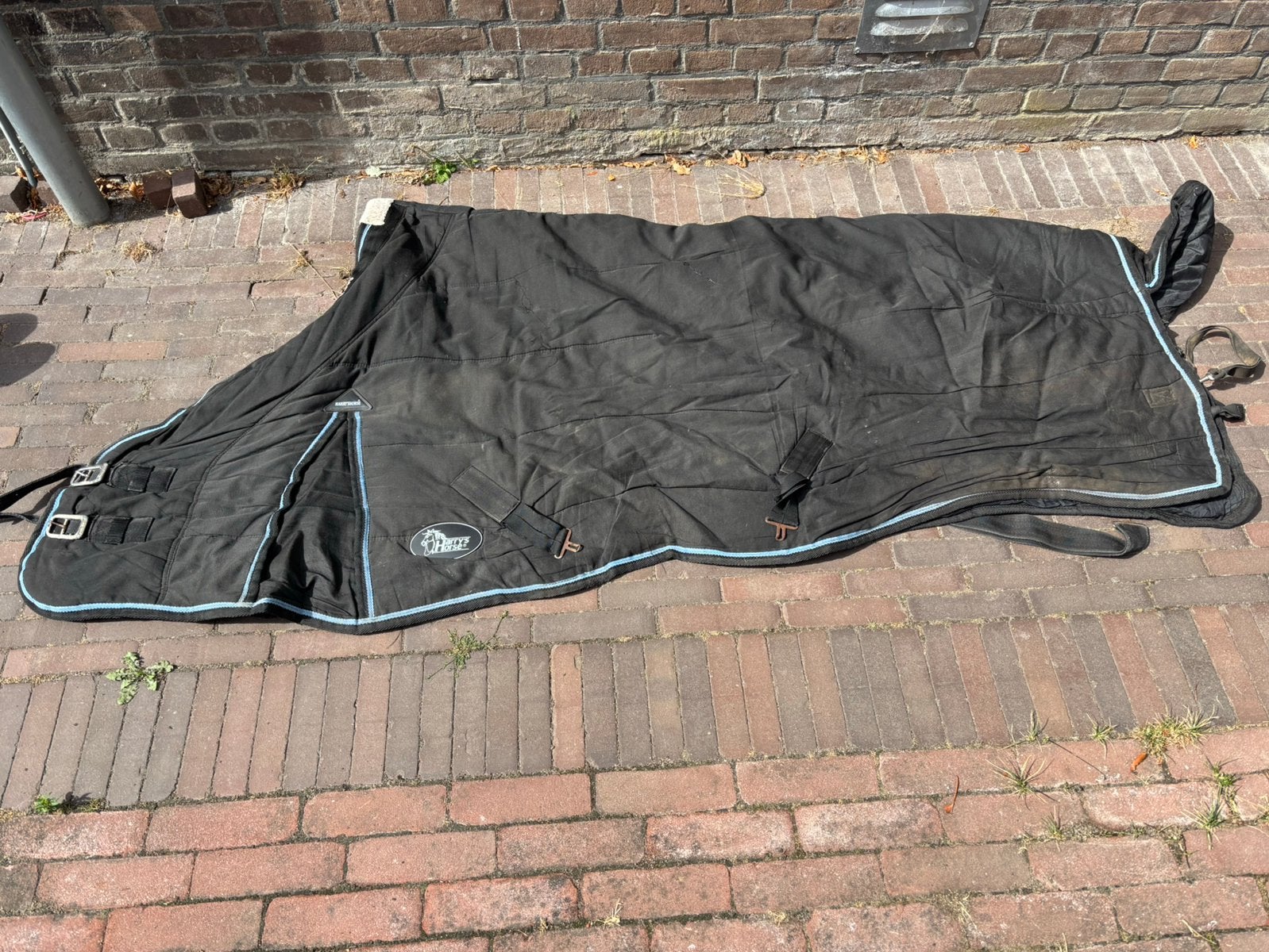 Binnendeken paard 1.74 hoog, Dieren en Toebehoren, Ophalen of Verzenden, Gebruikt, Katoen, Staldeken