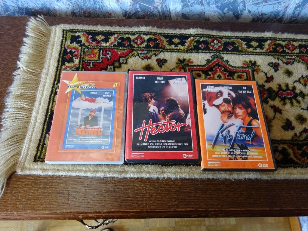 Urbanus DVD collectie: De Zevende Hemel, Hector, Koko Flanel, Ophalen, Gebruikt, Nederlands, Komedie