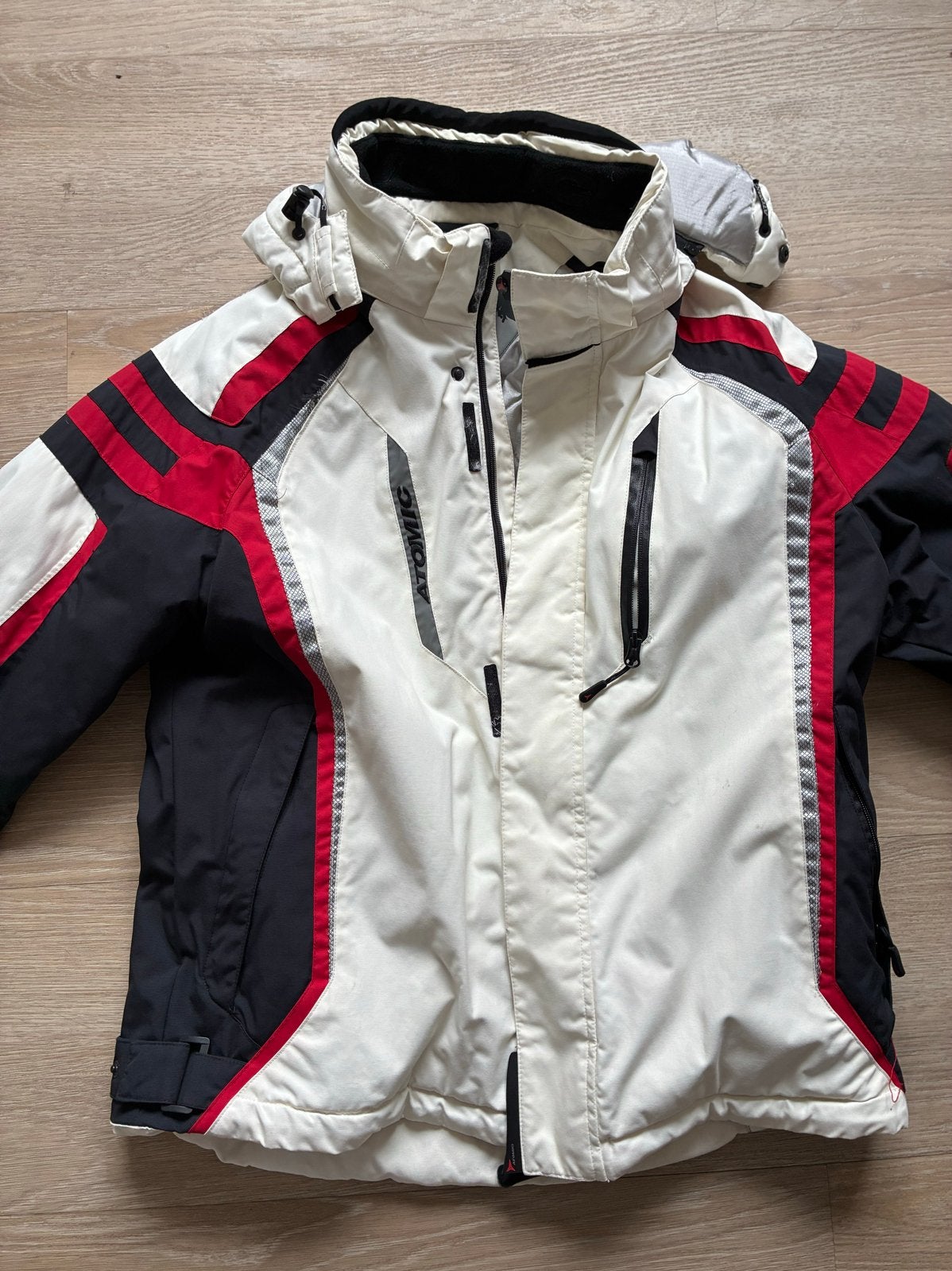 Atomic ski-jas en skibroek - Maat 52, Ophalen of Verzenden, Gedragen, Maat 52/54 (L), Pak