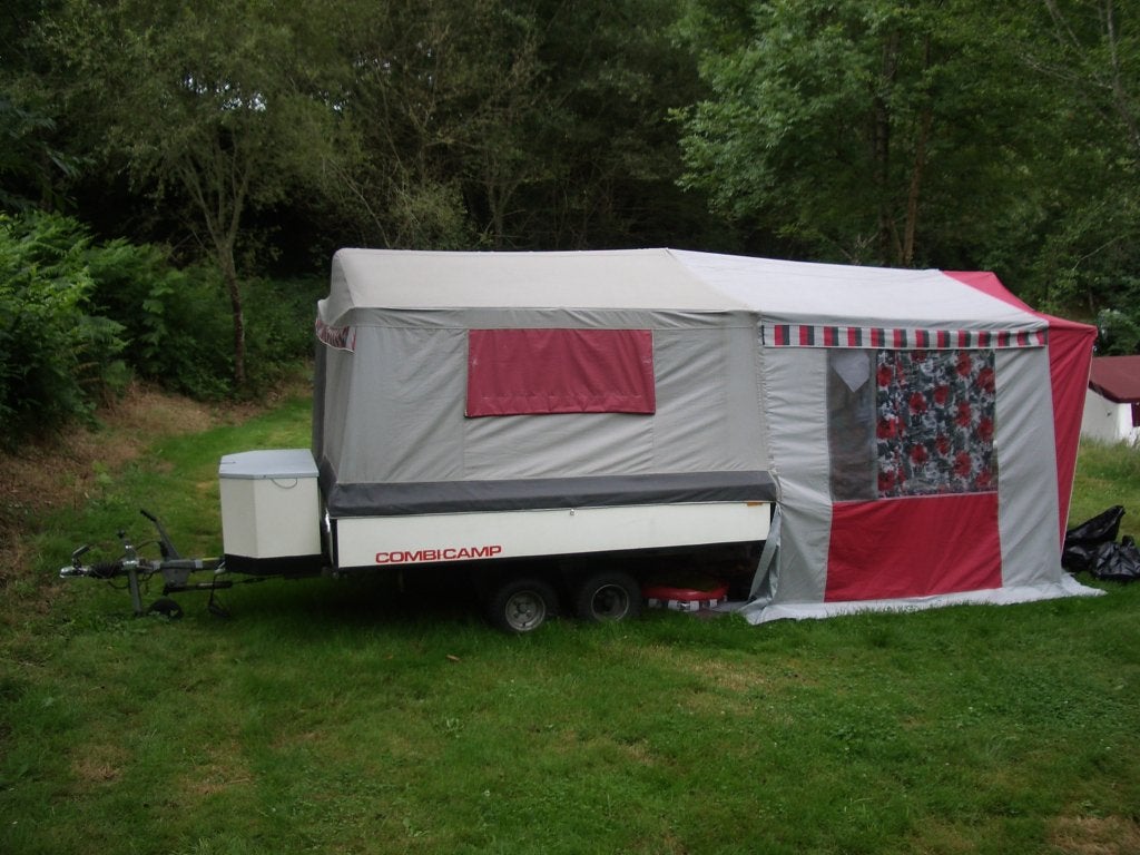 combi-camp family tandemasser (uniek), Ophalen, Grijs, Tot en met 2, Combi-Camp