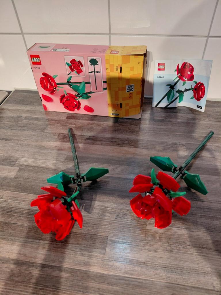 Lego Rode Rozen 40460, Compleet, Overige thema's, Lego, Ophalen of Verzenden