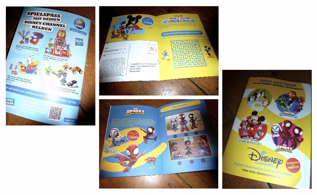 Puzzelen met Disney Channel Boek Spiel und Spass, Ophalen of Verzenden, Minder dan 500 stukjes, Nieuw
