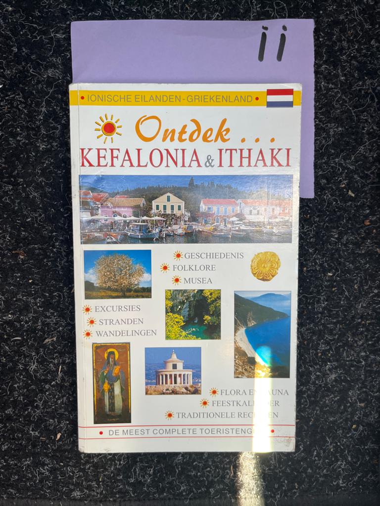 Ontdek Kefalonia & Ithaki - Ionische Eilanden Reisgids, Overige merken, Europa, Ophalen of Verzenden, Zo goed als nieuw