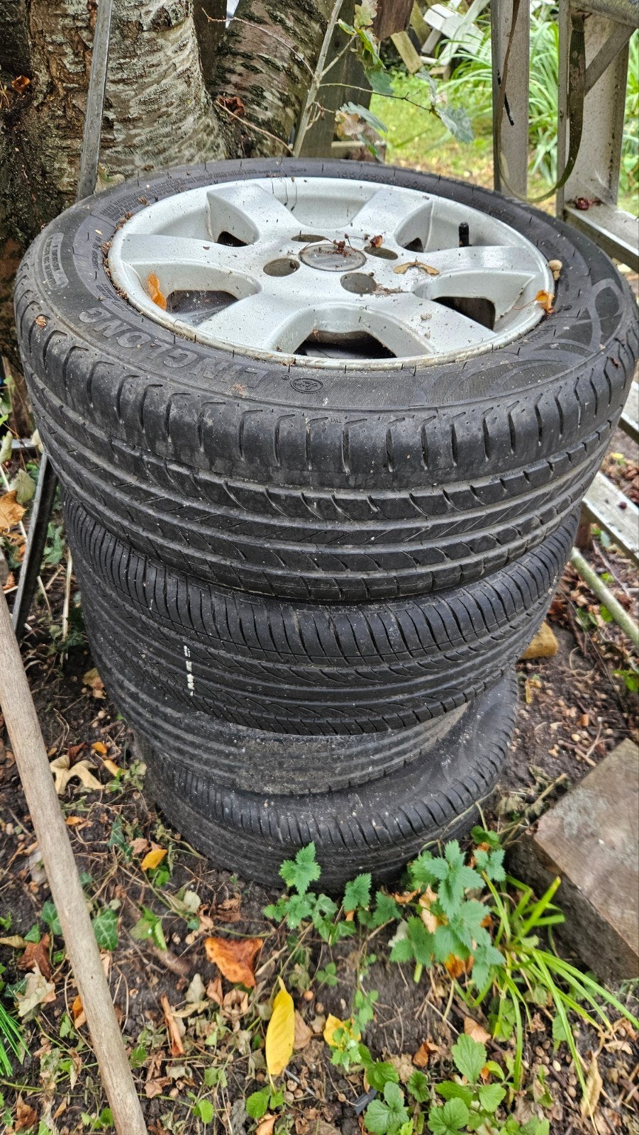 wielenset vw lupo, Ophalen