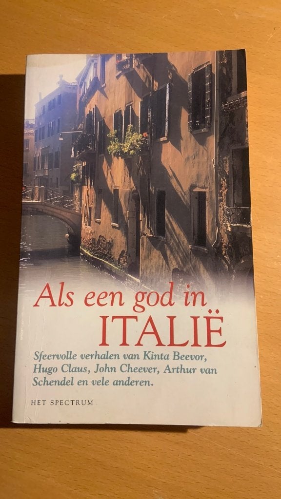 Als een god in Italie-Kinta Beevor-Hugo Claus-John Cheever-A, Ophalen of Verzenden