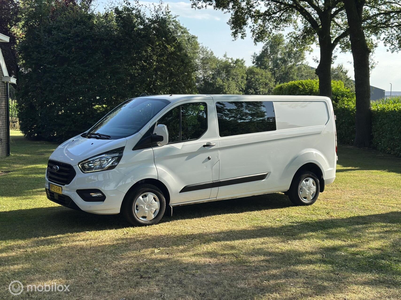 Ford Transit Custom 300 2.0 TDCI L2H1 Trend DC 6-Zits 1e eig, Voorwielaandrijving, Stof, 4 cilinders, 2540 kg