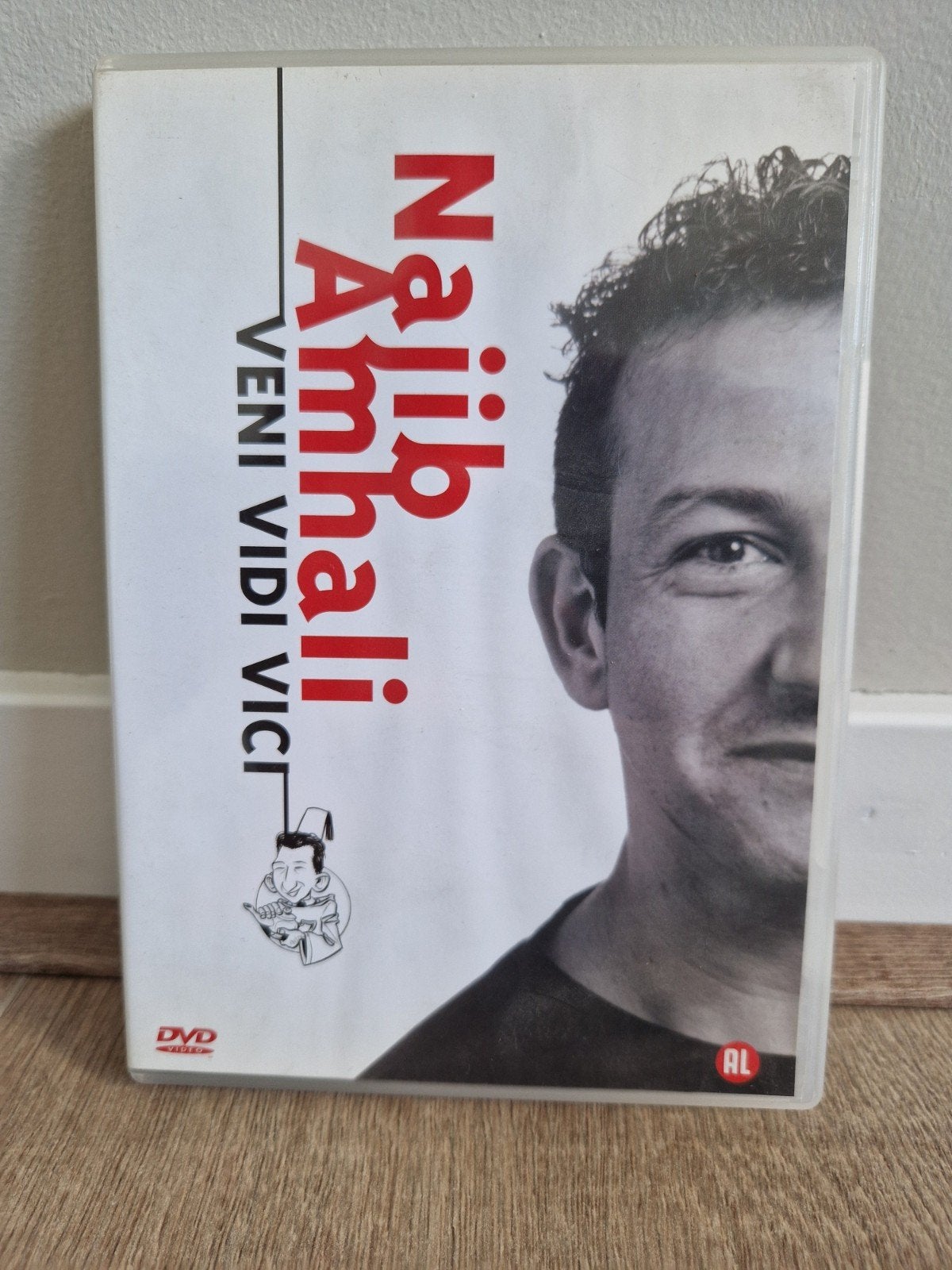 Najib Amhali - Veni Vidi Vici DVD - Cabaret, Alle leeftijden, Zo goed als nieuw, Cabaret, Ophalen of Verzenden