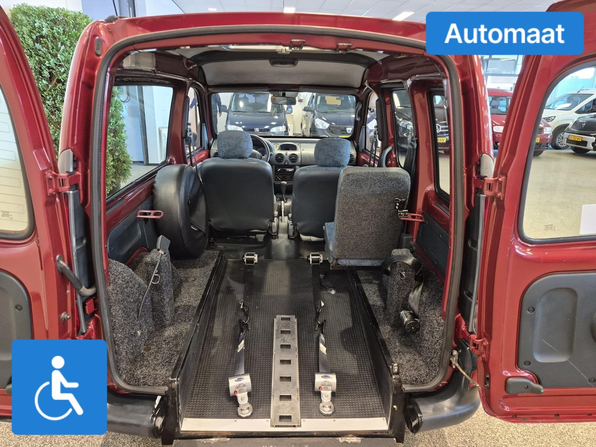 Renault Kangoo Rolstoelauto Automaat, Auto's, Automaat, 12 maanden, Stof, Overige carrosserieën