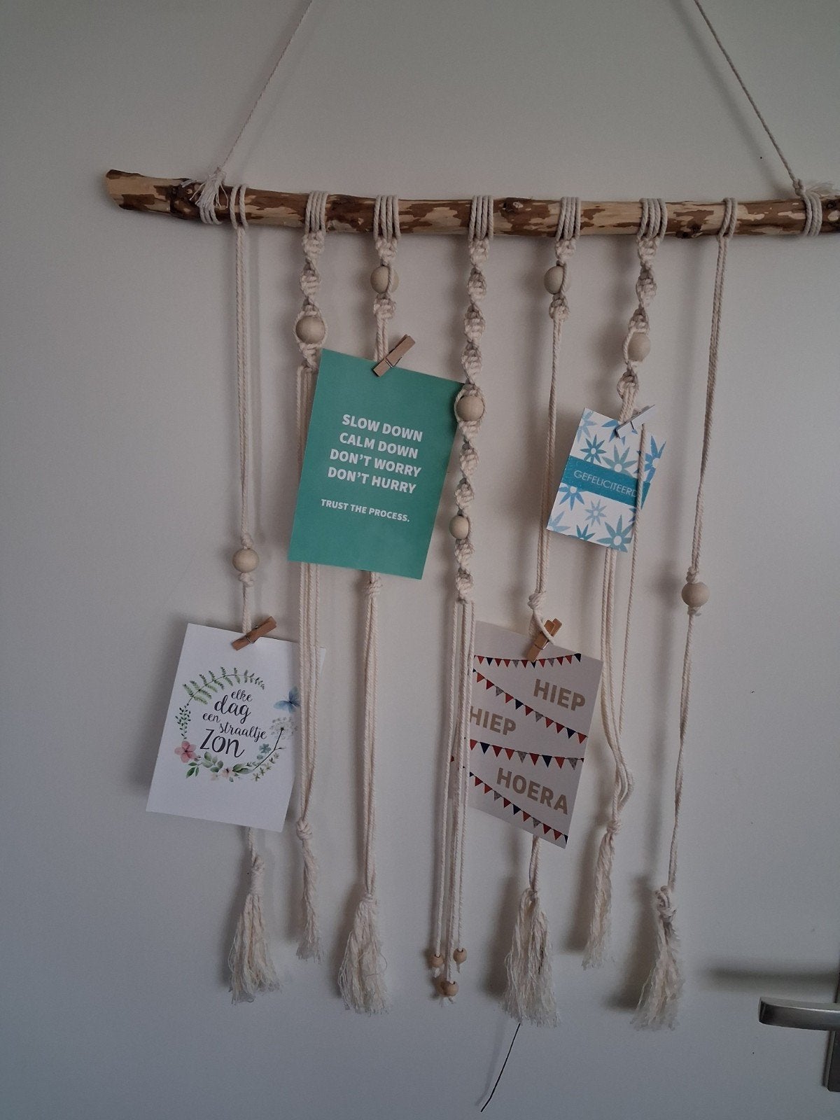Macrame hanger, Ophalen of Verzenden, Nieuw, Handgemaakt