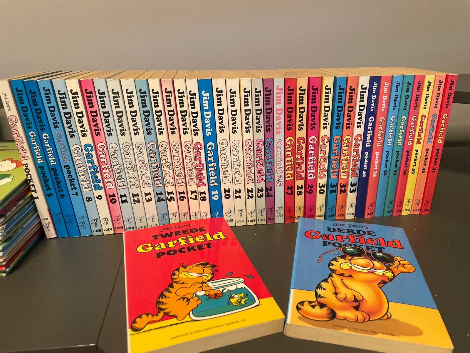 Garfield Pocket stripboeken (1-41), Boeken, Stripboeken, Meerdere stripboeken, Ophalen of Verzenden, Gelezen