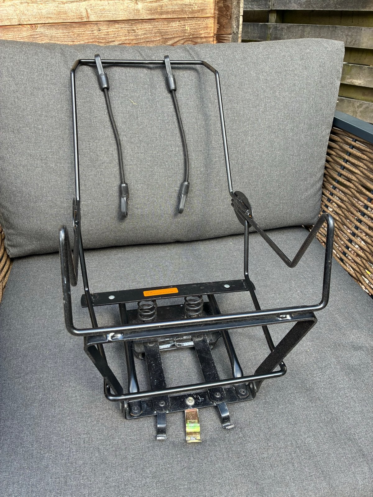 Steco baby mee (Maxi-Cosi drager voor fiets), Ophalen of Verzenden, Gebruikt, 0 t/m 10 kg
